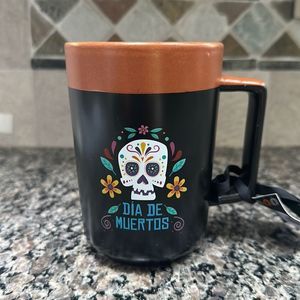 Ceramic mug Dia De Los Muertos coffee mug Mexican tradition